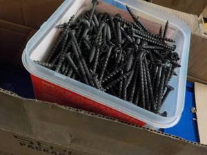 6 x 5 lbs. Steellinz #8 x 2 12 Philips Buglehead Coarse Thread Black Phosphate Sharp Point