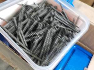 6 x 5 lbs. Steellinz #8 x 2 12 Philips Buglehead Coarse Thread Black Phosphate Sharp Point