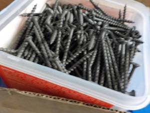 6 x 5 lbs. Steellinz #8 x 2 12 Philips Buglehead Coarse Thread Black Phosphate Sharp Point