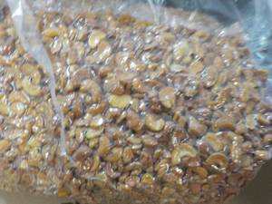 12 12 lb. Bag Honey Roasted Cashews Halves and Pcs