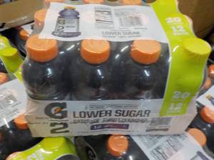 12 pack Gatorade Lower Sugar Grape Flavored