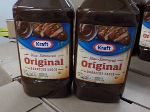 2 x 5 lb. 2.5 oz Jugs Kraft Original Barbecue Sauce