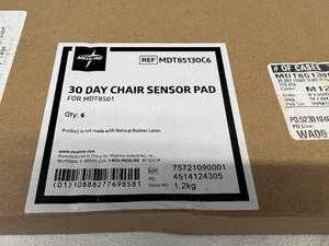 lot 14 image: MSRP $150  1 Case (6 each) NEW Medline MDT85130C6 30-Day Chair Sensor Pads