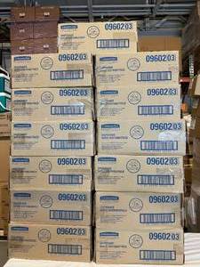lot 15 image: 11 NEW In Box Kimberly-Clark Professional 09602 Coreless Jumbo Roll Tissue Dispensers - Smoke Color
