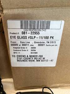 lot 19 image: MSRP $900  Lot of 300 NEW Care Line 081-22955 Eyeglass Pouches