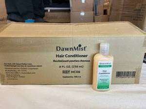 lot 21 image: 1 Case (48 each) NEW DawnMist HC08 8 fl. oz. Cleansing Moisture Rich Balanced Formula Hair Conditioner