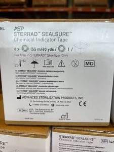 lot 72 image: MSRP $1400  8 Cases (6 each) NEW ASP 14202NL Sterrad Sealsure Chemical Indicator Tapes - Expiration 725