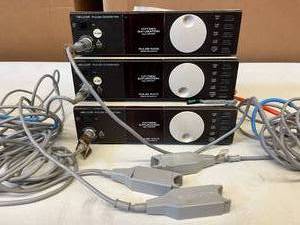 lot 131 image: Lot of 3 Nellcore N-200 Oxygen Saturation Pulse Oximeters -Good Working Condition No Finger Probes