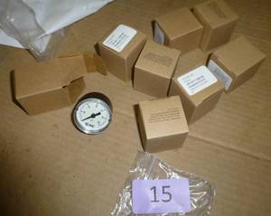 lot 15 image: 8 New SMC pressure gauges