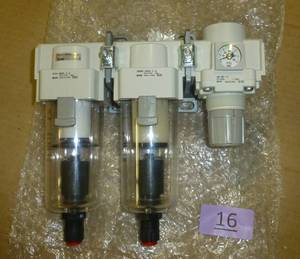 lot 16 image: New SMC AC40C-N06DE-Z-B filter set