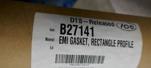 lot 53 image: 100 pcs EMI Gasket - 8 ft long - rectangle shape 14 inch