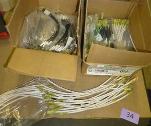 lot 34 image: About 100 neutral  ground cables different lengths
