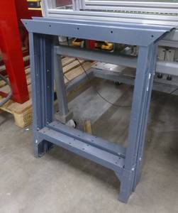 lot 56 image: One 30x72 worktable - 2 inch thick wood top