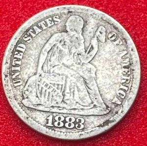 1883 Seated Liberty Dime