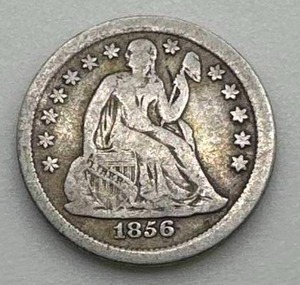 1856 Seated Liberty Dime