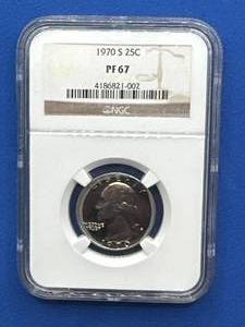 1970-S Washington Quarter PF67