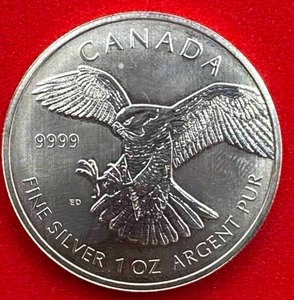 1oz .9999 Silver Canadian Wildlife Series