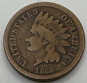 1860 Indian Head Penny