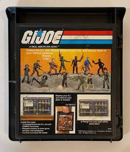 lot 7 image: Vintage 1982 Hasbro GI Joe Collector Display Case