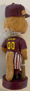 lot 78 image: University of Minnesota Goldy Baseball Bobblehead