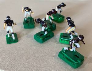 lot 73 image: Large Lot of Vintage Football Figures from National Electric Football Game - Includes Minnesota Vikings - Vintage Toys