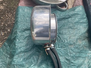 lot 346 image: Pair of sauce pans