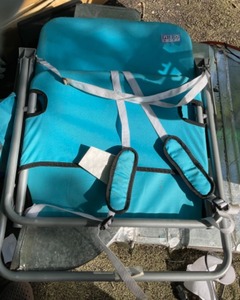 lot 152 image: Portable folding chair