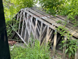 lot 1 image: Lot of roof trusses  x the money