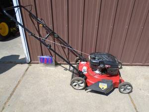 MTD push mower. Used condition. Tested & works. As shown.