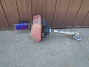 Honda outboard motor off bumper boat. turns over. For parts or repair. As shown.