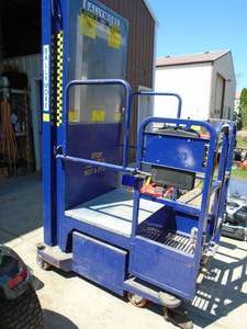 Ballymor lift. Approx 14. For parts or repair. No pump or battery. As shown.