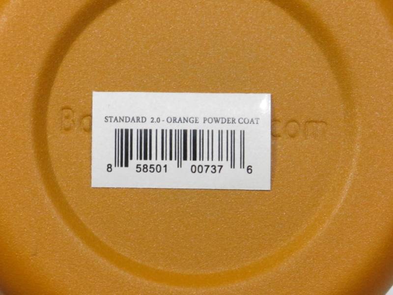 lot 448 image: NEW Bottlekeeper 12 oz Standard Beer Bottle Holder with Cap - Orange