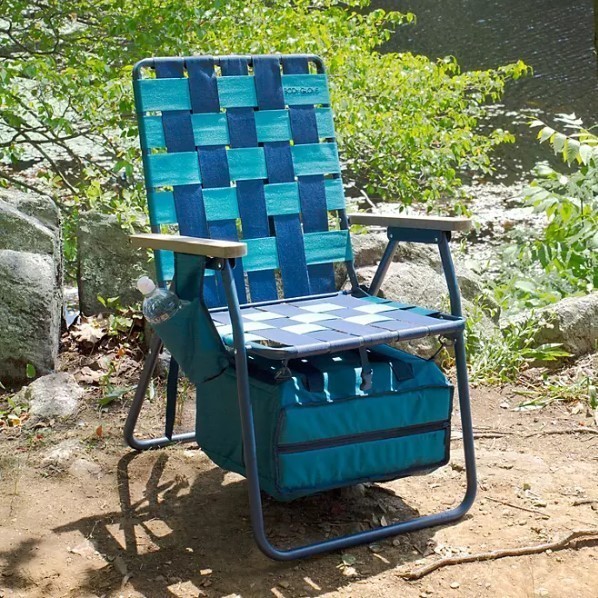 lot 253 image: NEW Body Glove Camp Chair - Blue