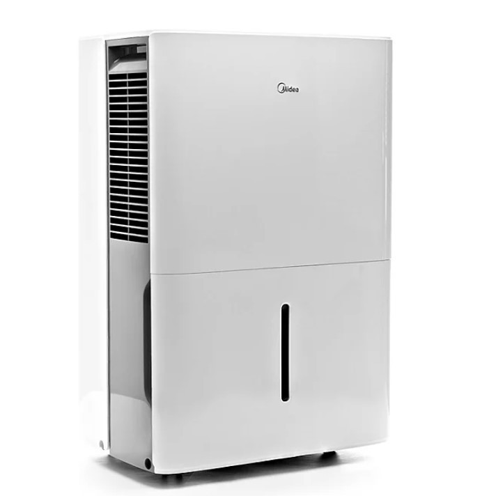 lot 96 image: NEW Midea 50-Pint Dehumidifier with Pump - White