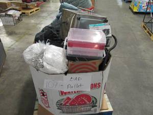 lot 107 image: Pallet of Store Overstock Store and Ecommerce Product and Returns
