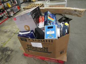 lot 111 image: Pallet of Store Overstock Store and Ecommerce Product and Returns