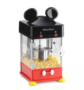 lot 147 image: NEW Disney Mickey Mouse Popcorn Popper w Bonus Accessories