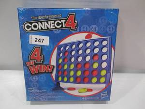 lot 247 image: NEW Connect 4 Board Game by Hasbro