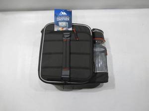 lot 271 image: NEW AZ Pro High Performance 8 Piece Expandable Lunch Pack - Black