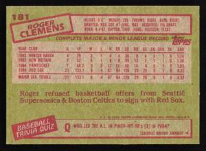 lot 48 image: 1985 Topps Kirby Puckett Rookie Card #181