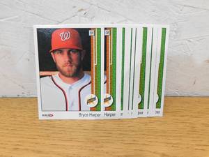 lot 141 image: (14) ACEO RP Bryce Harper Rookie Cards