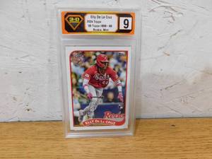 lot 173 image: 3-D Grading 9 2024 Topps 89 Elly De La Cruz Rookie Card #69
