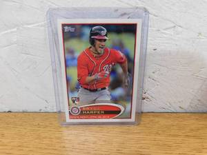 lot 202 image: 2012 Topps Update Bryce Harper Rookie Card #US183