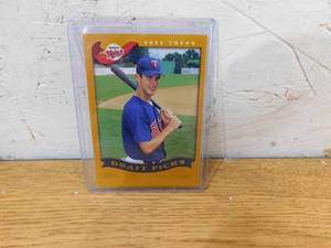 lot 205 image: 2002 Topps Joe Mauer Rookie Card #622