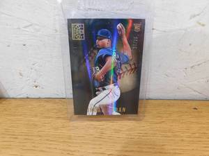 lot 213 image: 2022 Capstone Gold Foil Jhoan Duran Rookie Card Serial #1525