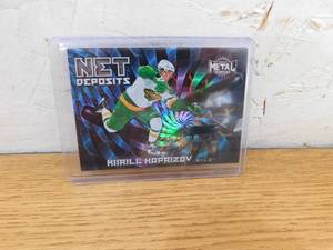 lot 219 image: 2020 Metal Net Deposits Kirill Kaprizov Rookie Card #1