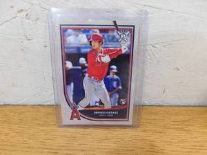 lot 218 image: 2018 Topps Big League Shohei Ohtani Rookie Card #141