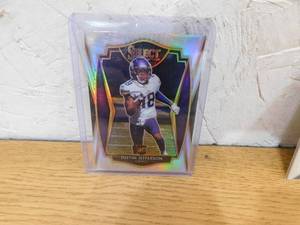 lot 234 image: 2020 Select Silver Prizm Justin Jefferson Rookie Card #161
