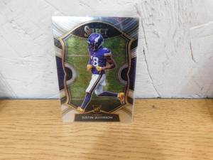 lot 245 image: 2020 Select Justin Jefferson Rookie Card #61