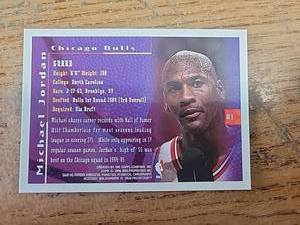 lot 11 image: 1995 Finest Mystery Unpeeled Michael Jordan #M1 RARE
